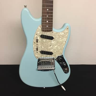 Fender MG-65 Mustang Reissue CIJ Daphne Blue 2007 image 3