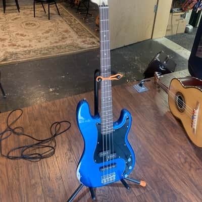 Hand Aged Fender Squier Precision Bass image 1
