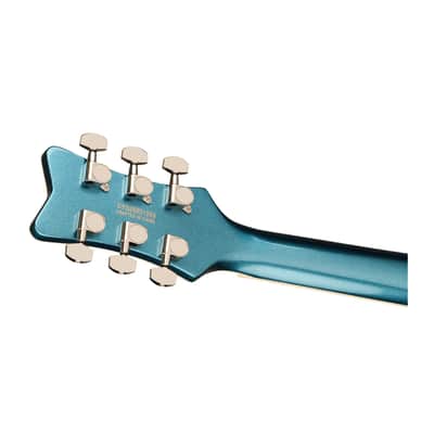 Gretsch Electromatic Jet Club 6-String Electric Guitar (Riviera Blue) image 5