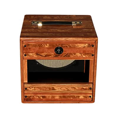 Unique Ashen 112 Custom Guitar Speaker Cabinet Redwood (empty) image 4