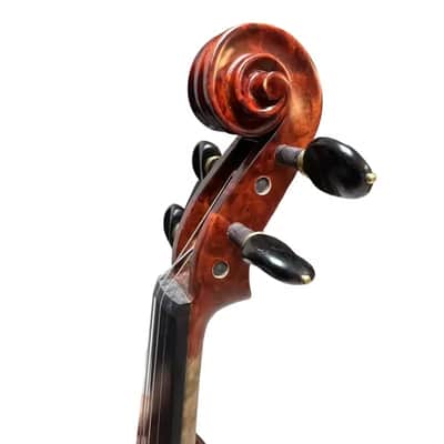 Strad style song maestro Bird's eye wood 4/4 violin,powerful and sweet sound image 7