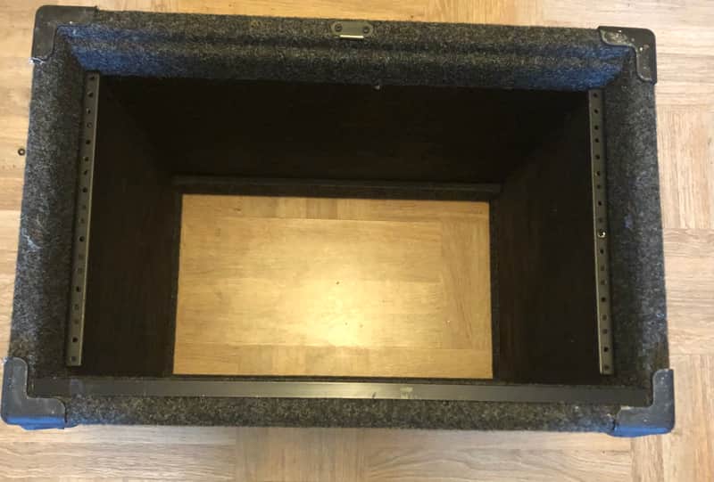 Genz Benz Enclosures Six / 6 Space Rack 1990s Grey Carpet (as shown) image 1