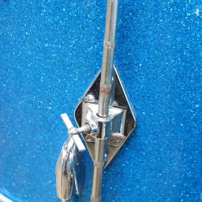Vintage 1950's/60's Gretsch 6 Ply Shell Pack Blue Sparkle image 6