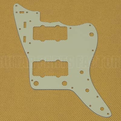 005-4451-049 Genuine Fender USA '62 Jazzmaster Pickguard 3-ply Mint Green