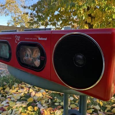 National RX-F11 Rare Vintage Boombox Serviced Stereo Cassette Recorder Warranty image 3