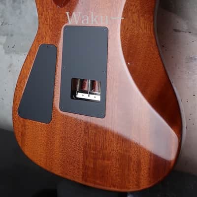 B.C. Rich Gunslinger Mahogany Reverse Head - Natural image 11