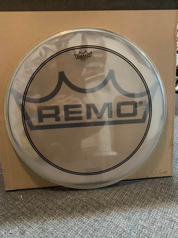 Remo Powerstroke P3 Clear 23” Bass Drum Head image 1