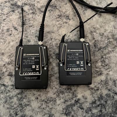 Sennheiser Ew 100 G3 with TWO body packs image 11