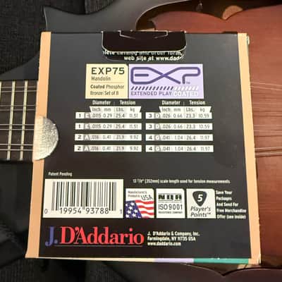 D'Addario EXP75 mid 2000's image 2