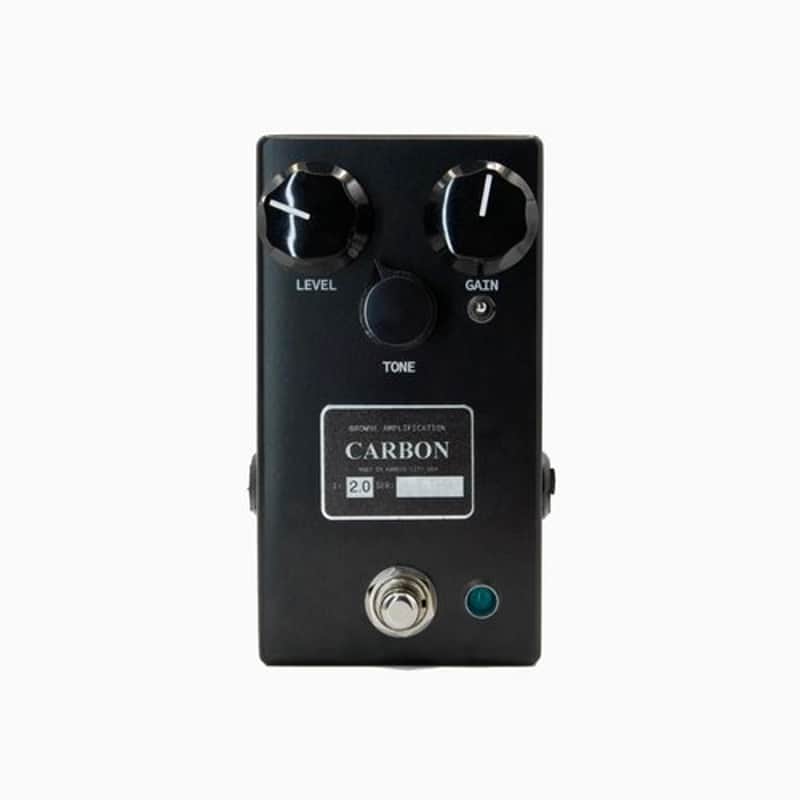 ギター BROWNE AMPLIFICATION CARBON 2.0 Browne Amplification Carbon X Dual Overdrive Effect Pedal