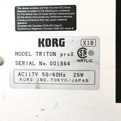 Korg Triton ProX 88-Key Digital Keyboard CG01Y5X image 21