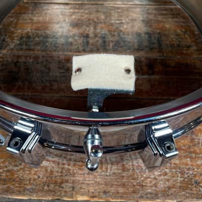 1960s Ludwig LM400 Supraphonic 5x14 Snare Drum Chrome image 11
