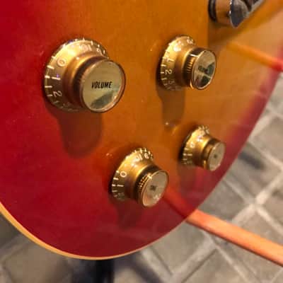 Gibson Les Paul Deluxe LEFTY 1978 - Cherry Sunburst Mini HB image 11