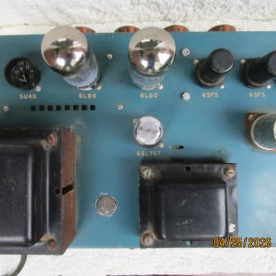 Bogen J130 Guitar Head, Series A94, 1955-58, Converted To Bassman image 6