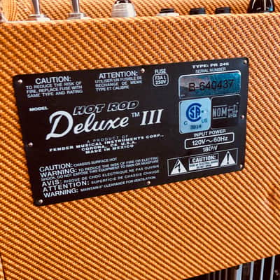 Fender Hot Rod Deluxe III Limited Edition Guitar Tube Combo Amp image 6