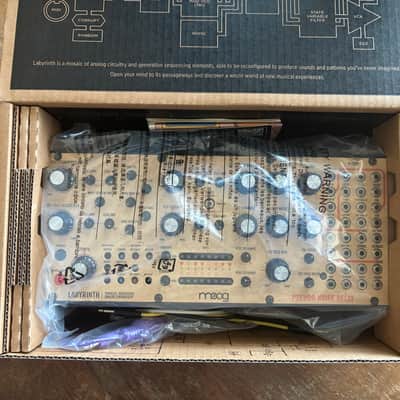Moog Labyrinth Parallel Generative Synthesizer 2024 - Present - Black with Wood Sides image 4