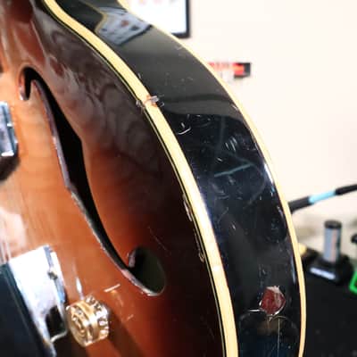 Vintage 1960's Bruno Royal Artist Hollow Body Bass Guitar image 24