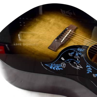 Epiphone Eric Church Signature Hummingbird Dark Studio - Cobra Burst image 6