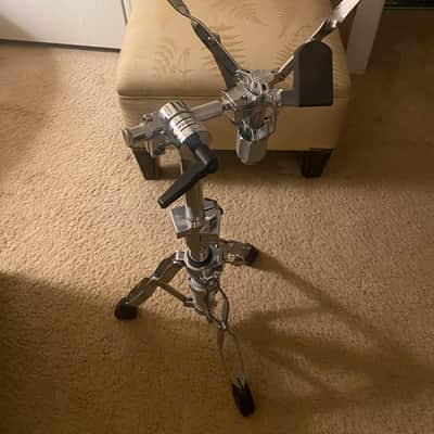DW DWCP9300 9000 Series Heavy Duty Double-Braced Snare Drum Stand 2010s - Chrome image 3