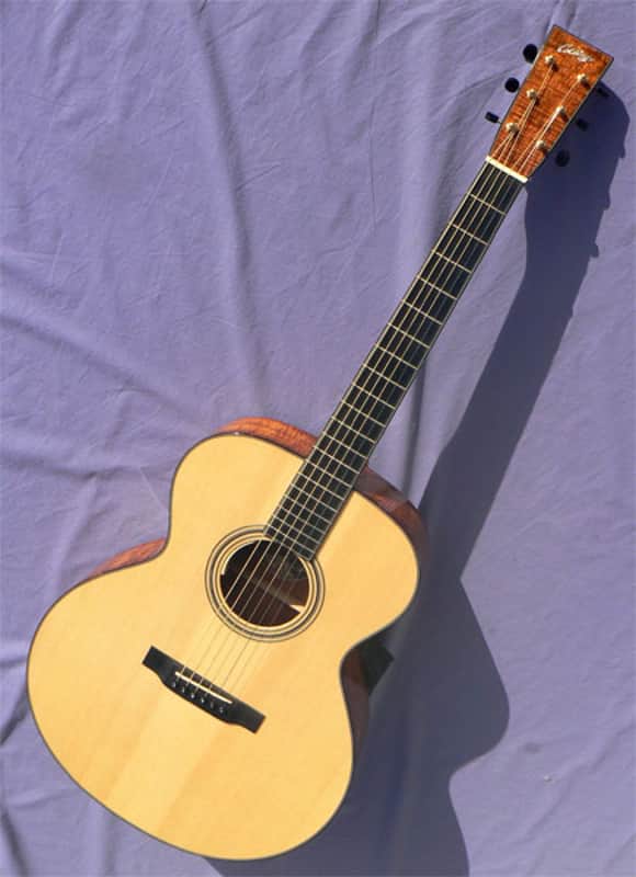 2012 Collings SJ Koa Custom: Spectacular AAAA Koa Body, German Spruce Top, Baggs Anthem Pickup, Big Bold Voice image 1