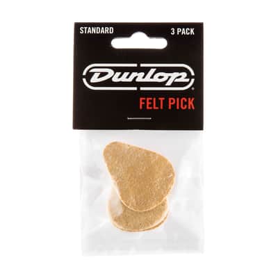 Dunlop 3-Pack Standard Felt Pick image 4