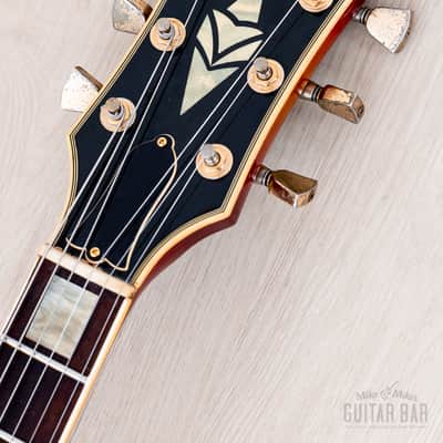 1983 Greco Mint Collection EGC68-50 Custom Cherry Sunburst w/ Screamin PAFs, Japan Fujigen image 4