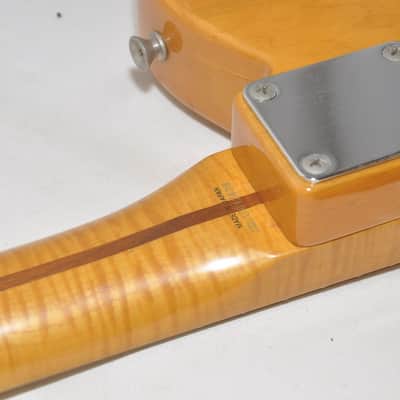 FENDER JAPAN Telecaster photo FLAME Electric Guitar Ref No 7704 image 13