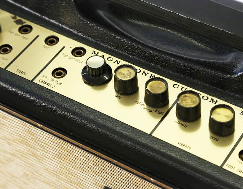 Magnatone M10 Custom Series 2-Channel 38-Watt 1x8" Guitar Combo with 3" Tweeter image 3