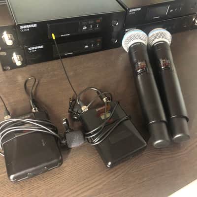 Shure QLXD G50 Wireless Mic Pack (Lav and beta58 handheld w/ receivers) image 4