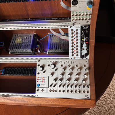 Powered 9U / 84HP Solid Wood Euro Case image 12