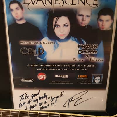 ESP Grynch owned by Evanescence in My Immortal video! LTD James Hetfield Custom Signature Guitar image 2