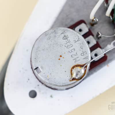 1984 Fender Stratocaster ‘72 Vintage Reissue ST72-55 Olympic White E-Serial, Japan MIJ Fujigen image 21