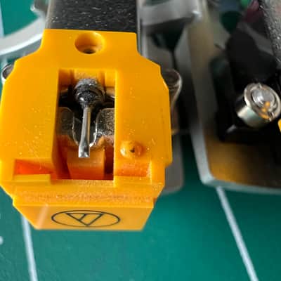 Pair of Stanton H4S headshells with Audio-Technica AT91/ AT3600 cartridges image 3