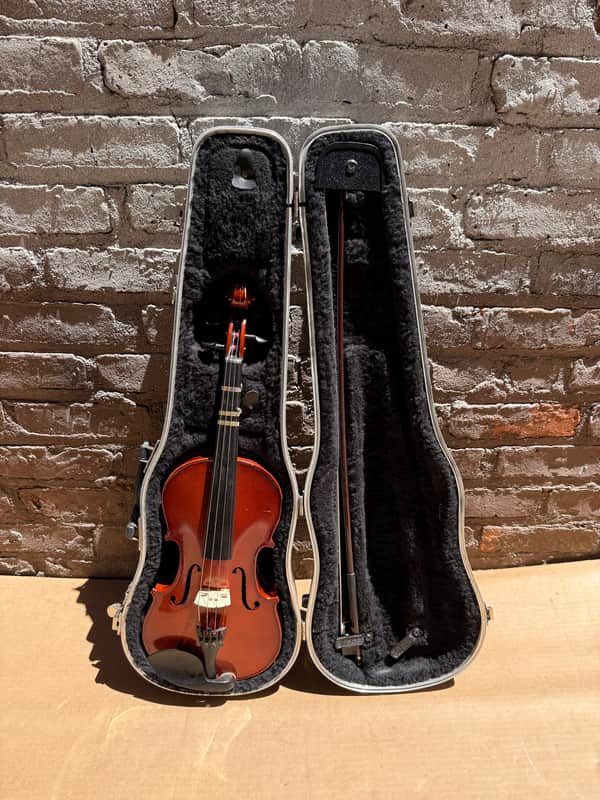 Artisan Strings Marcato Model 100 3/4 Violin Outfit w/ Bow & Hard Case – Used, Good Condition image 1
