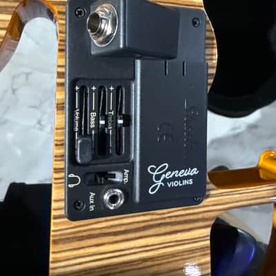 Geneva Electric Violin - Zebra image 2