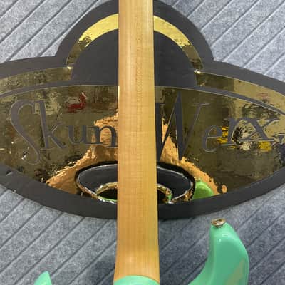 PRS DC3 2011 Surf Green Super Rare Color! Circle Inlays! SkunkWerx Collector Grade 9.2 image 10
