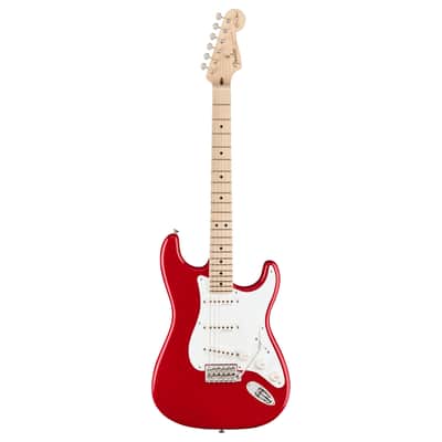 Used Fender Eric Clapton Stratocaster - Torino Red w/ Maple FB image 2