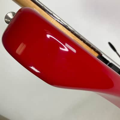 Vintage 1986 Squier Contemporary Fender Stratocaster Electric Guitar Red Japan image 9