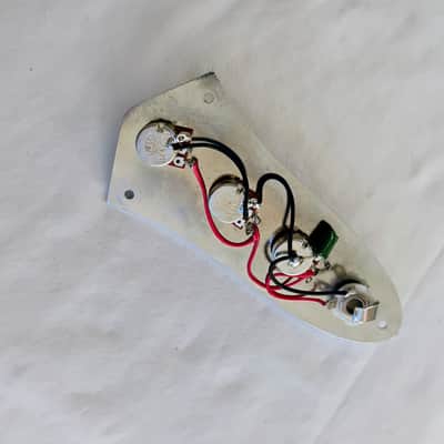 Unbranded P Bass-style Controls Cover - Loaded! Customizable 2021 - Chrome image 2