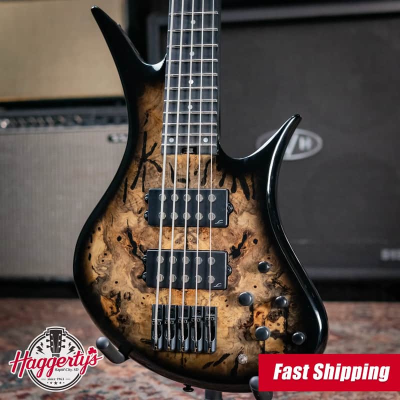 Legator HB5SS-JB 5-String Electric Bass - Jupiter Burst with Gig Bag image 1