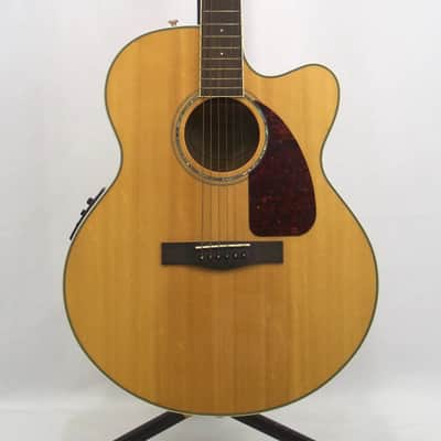 Fender CJ-290SCE Jumbo Natural image 1