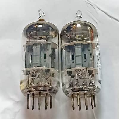 2 X 60s GE 12AX7 ECC83 electron tube image 2