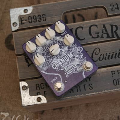 Zander Circuitry Cranium Dual Gain Distortion Overdrive Electric Guitar Effects Pedal RAT image 2