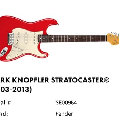 Fender Mark Knopfler Artist Series Signature Stratocaster (Refinished) image 2