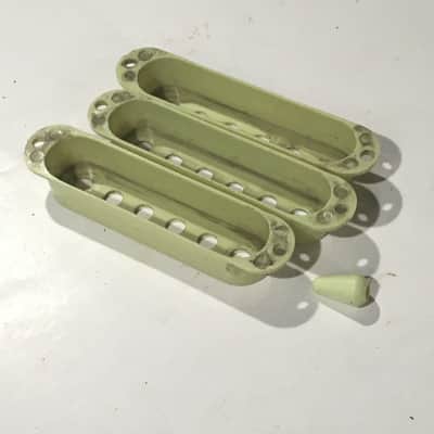 Vintage Spec 52mm Bold Mint Green Pickup Covers Strat Relic Fender Stratocaster image 6