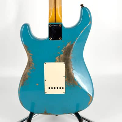2020 Fender Custom Shop ’56 Heavy Relic Stratocaster – Taos Turquoise image 8
