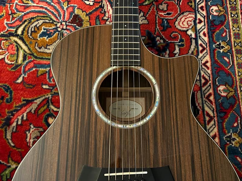 Taylor Limited Edition Custom Shop Grand Auditorium Sinker Redwood acoustic guitar  2014 - Sinker Redwood gloss top image 1