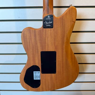 Fender American Acoustasonic Jazzmaster All-Mahogany 2022 - Present - Bourbon Burst image 5