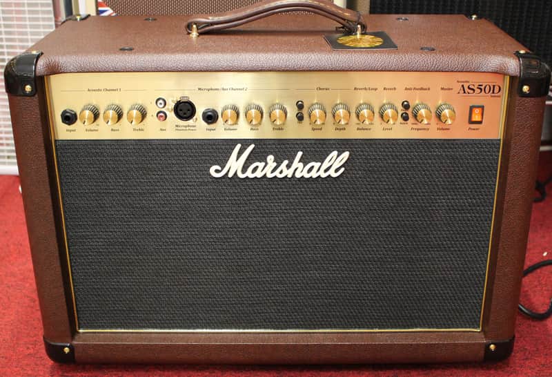 Marshall AS50D 50 Watt Acoustic Guitar Amplifier Combo image 1