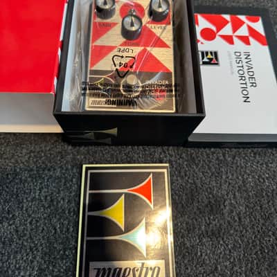 Maestro Invader Distortion 2022 - Present - Red Graphic image 2